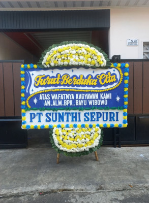 Papan Bunga Duka di Rangsang Pesisir