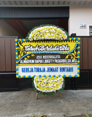 Papan Bunga Duka di Rangsang Pesisir