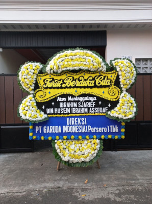 Papan Bunga Duka di Rangsang Pesisir