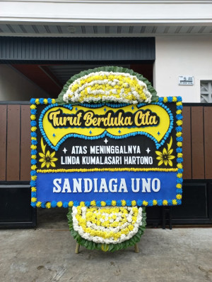 Papan Bunga Duka di Rangsang Pesisir